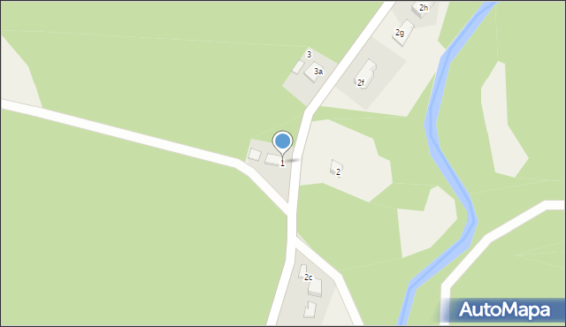 Mały Baldram, Mały Baldram, 1, mapa Mały Baldram