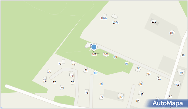 Mały Bukowiec, Mały Bukowiec, 103, mapa Mały Bukowiec
