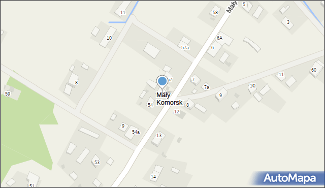 Mały Komorsk, Mały Komorsk, 56, mapa Mały Komorsk