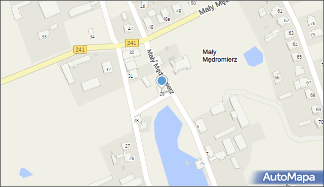 Mały Mędromierz, Mały Mędromierz, 29, mapa Mały Mędromierz