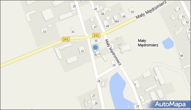 Mały Mędromierz, Mały Mędromierz, 31, mapa Mały Mędromierz