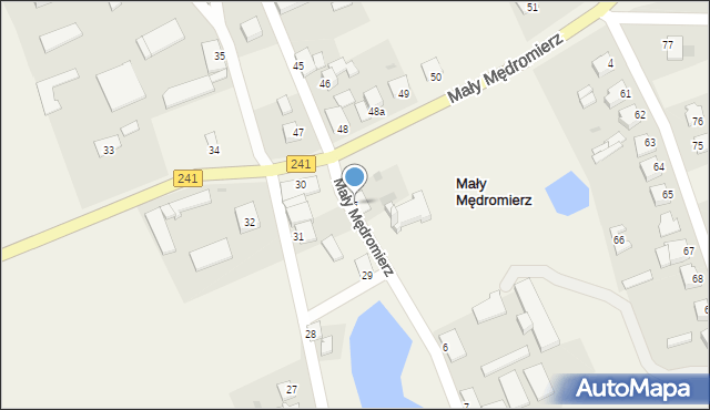 Mały Mędromierz, Mały Mędromierz, 5, mapa Mały Mędromierz