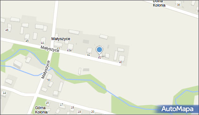 Małyszyce, Małyszyce, 41, mapa Małyszyce