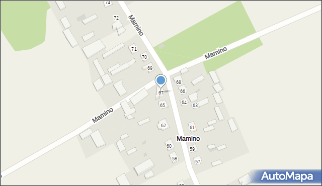 Mamino, Mamino, 67, mapa Mamino