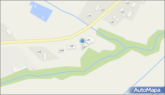 Manasterz, Manasterz, 137A, mapa Manasterz