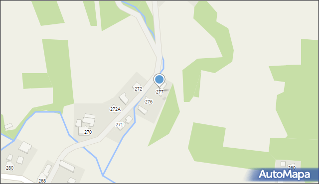 Manasterz, Manasterz, 277, mapa Manasterz