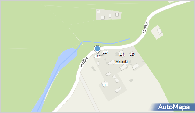 Manasterz, Manasterz, 112, mapa Manasterz