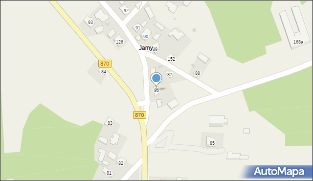 Manasterz, Manasterz, 86, mapa Manasterz