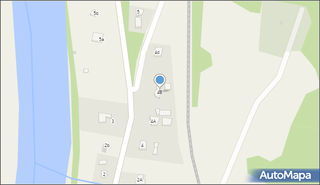 Manasterzec, Manasterzec, 4B, mapa Manasterzec