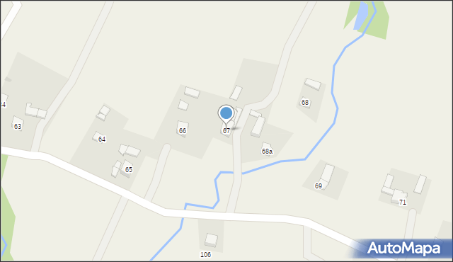 Manasterzec, Manasterzec, 67, mapa Manasterzec