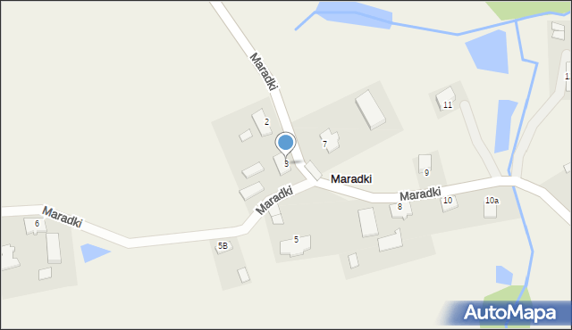 Maradki, Maradki, 3, mapa Maradki
