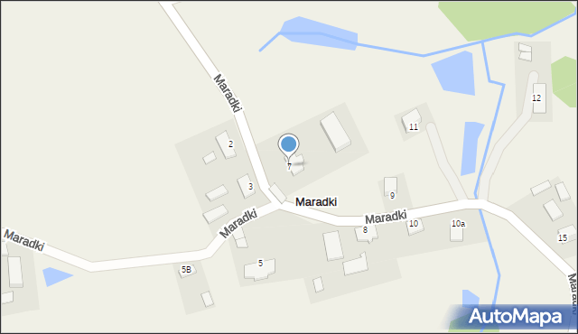 Maradki, Maradki, 7, mapa Maradki