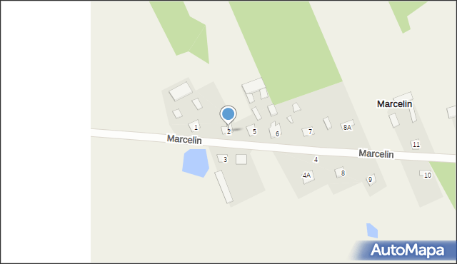 Marcelin, Marcelin, 2, mapa Marcelin