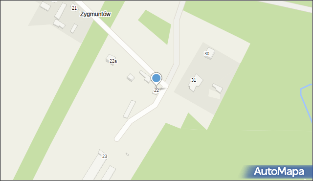 Marcelów, Marcelów, 22, mapa Marcelów