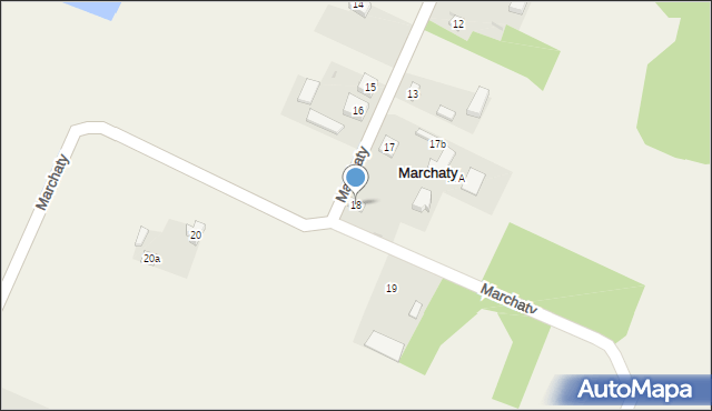 Marchaty, Marchaty, 18, mapa Marchaty