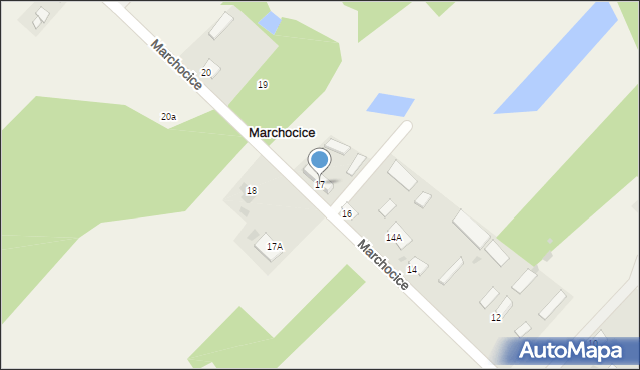 Marchocice, Marchocice, 17, mapa Marchocice