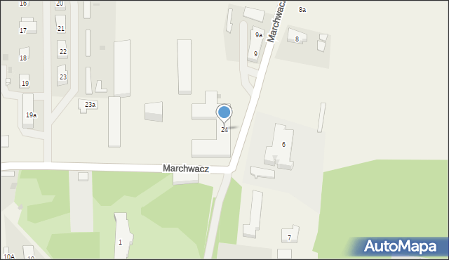 Marchwacz, Marchwacz, 24, mapa Marchwacz