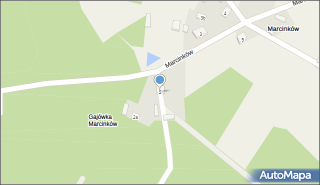 Marcinków, Marcinków, 2, mapa Marcinków