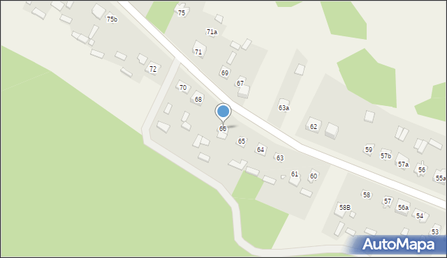 Marcinków, Marcinków, 66, mapa Marcinków