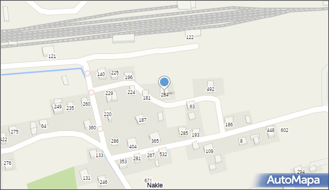 Marcinkowice, Marcinkowice, 284, mapa Marcinkowice
