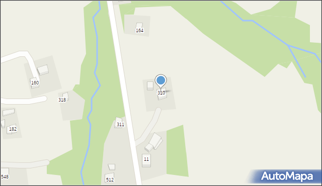 Marcinkowice, Marcinkowice, 310, mapa Marcinkowice