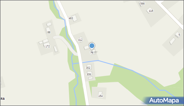 Marcinkowice, Marcinkowice, 75, mapa Marcinkowice