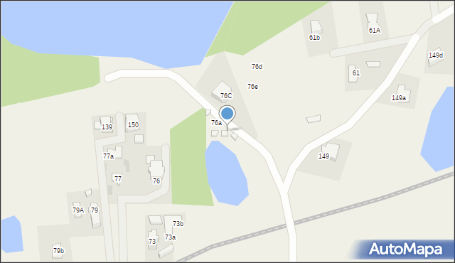 Marcinkowo, Marcinkowo, 76b, mapa Marcinkowo