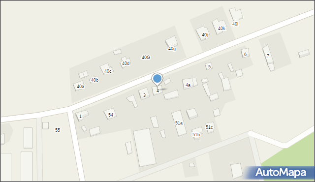 Marcinkowo, Marcinkowo, 4, mapa Marcinkowo