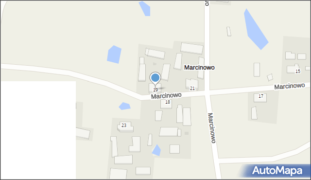 Marcinowo, Marcinowo, 19, mapa Marcinowo