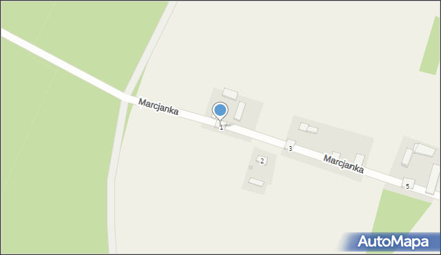 Marcjanka, Marcjanka, 1, mapa Marcjanka