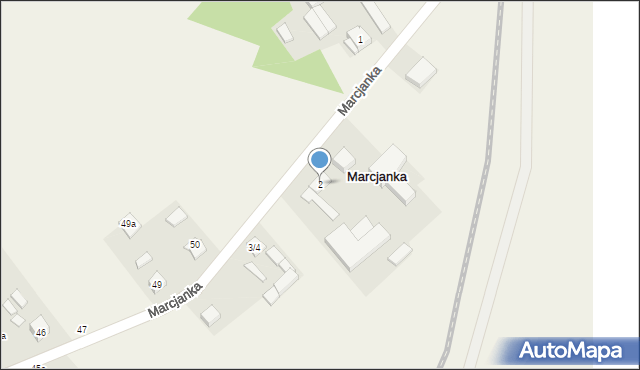 Marcjanka, Marcjanka, 2, mapa Marcjanka