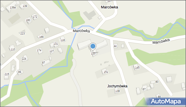 Marcówka, Marcówka, 120, mapa Marcówka