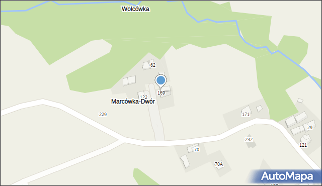 Marcówka, Marcówka, 169, mapa Marcówka