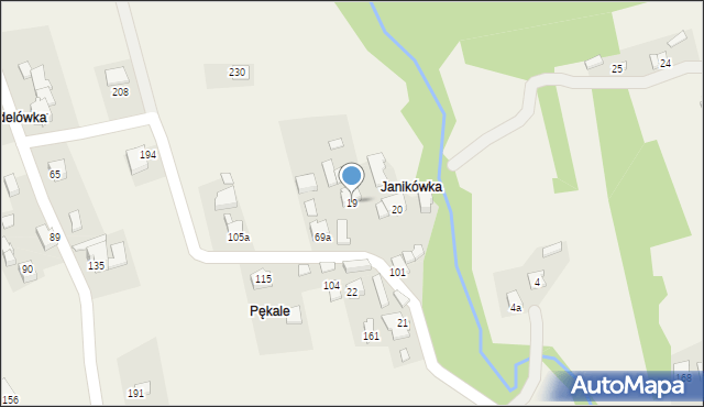 Marcówka, Marcówka, 19, mapa Marcówka