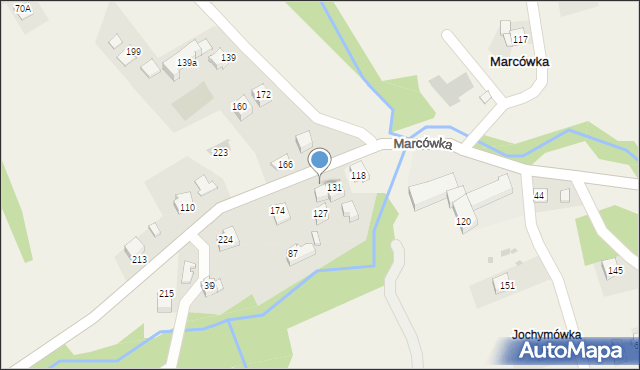 Marcówka, Marcówka, 619, mapa Marcówka