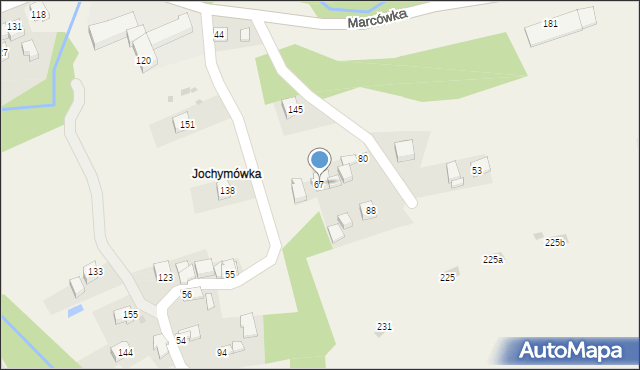 Marcówka, Marcówka, 67, mapa Marcówka