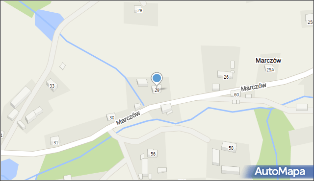 Marczów, Marczów, 29, mapa Marczów