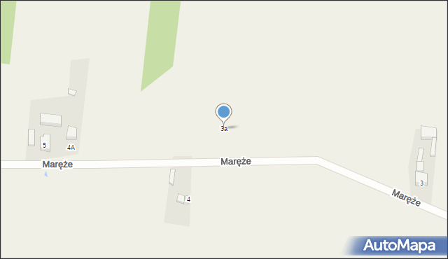 Maręże, Maręże, 3a, mapa Maręże