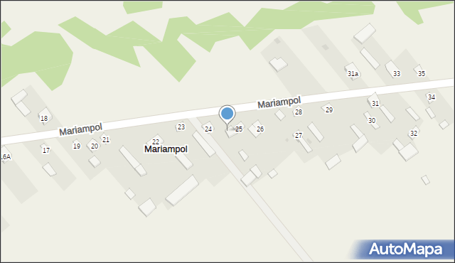 Mariampol, Mariampol, 25A, mapa Mariampol