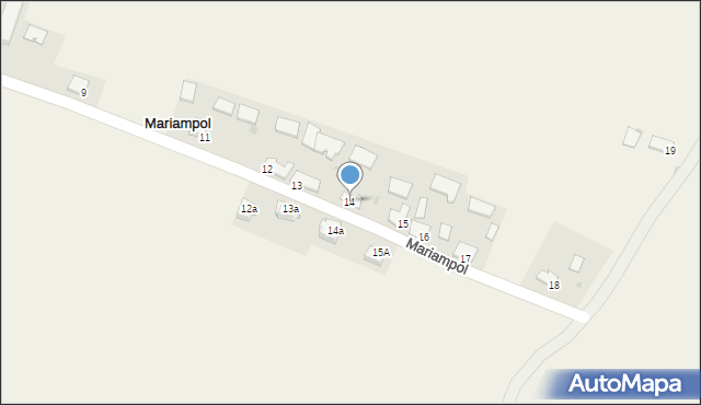 Mariampol, Mariampol, 14, mapa Mariampol