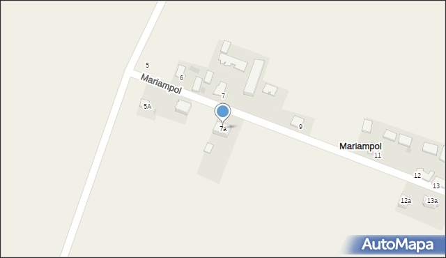 Mariampol, Mariampol, 7a, mapa Mariampol