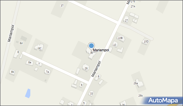 Mariampol, Mariampol, 30, mapa Mariampol