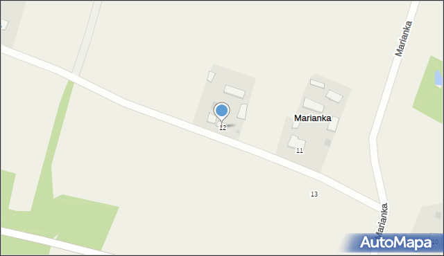 Marianka, Marianka, 12, mapa Marianka