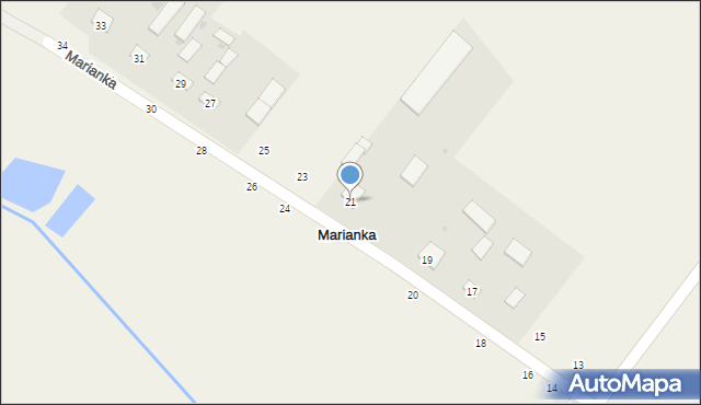 Marianka, Marianka, 21, mapa Marianka