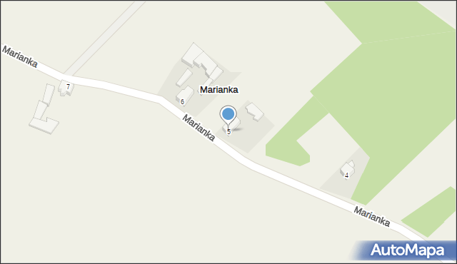 Marianka, Marianka, 5, mapa Marianka