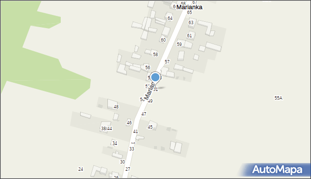 Marianka, Marianka, 51, mapa Marianka
