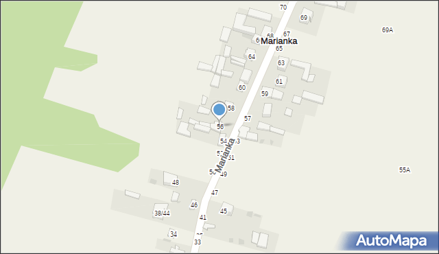 Marianka, Marianka, 56, mapa Marianka