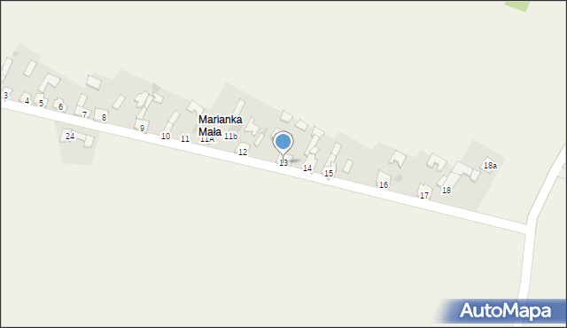 Marianka, Marianka, 13, mapa Marianka