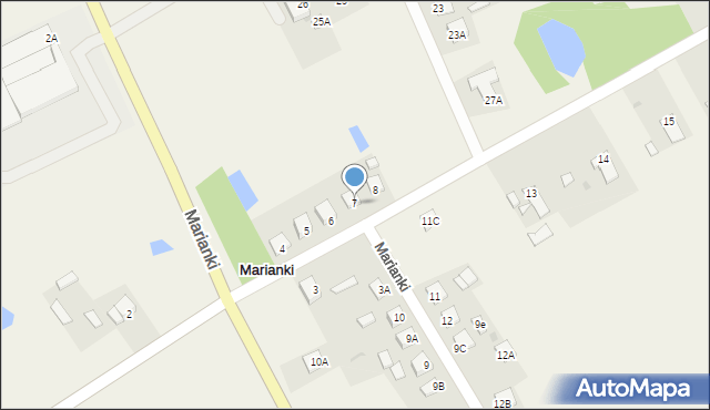 Marianki, Marianki, 7, mapa Marianki