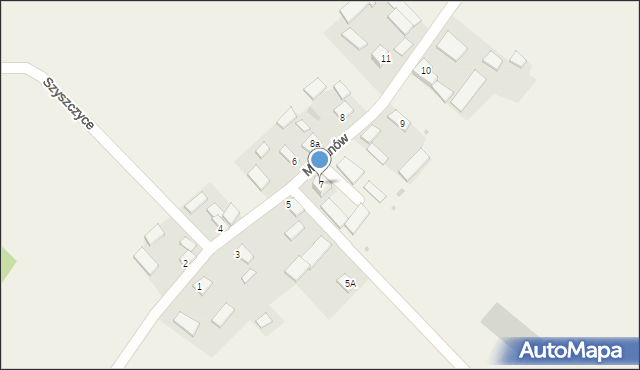 Marianów, Marianów, 7, mapa Marianów